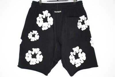 READYMADE DENIM TEARS 　ショートパンツ　S READYMADE x Denim Tears Mens XL 32 x 9 Cotton Wreath Sweatshorts