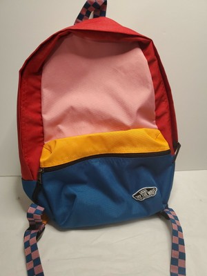 vans calico patchwork backpack