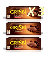 "\" Matilde Vicenzi \" Grisbi' PläTzchen Kakao GeträNkpulver Mit Schokocreme 3X150G"
