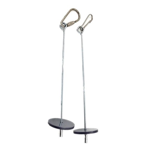 Stainless Steel Bird Parrot Cage Skewer Food Meat Stick Spear Fruit Holder FB - Picture 2 of 4