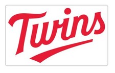 Minnesota Twins MLB Baseball Sticker Decal S226