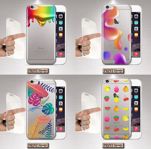 Cover für ,Xiaomi,Transparent,Silikon,Weiche,Tropical,Farben,Natur,Frucht - Bild 1 von 13
