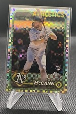 2024 Topps Chrome Update Kyle McCann #USC142 X-Fractor RC Oakland A's