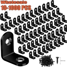 L Bracket Corner Brace Stainless Steel Corner Bracket 90 Degree for Shelves Lot