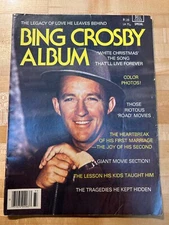 1977 Vintage BING CROSBY Album Magazine-Dell Special Edition Commemorative Issue