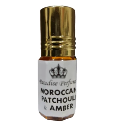 MOROCCAN PATCHOULI & AMBER Perfume Oil by Paradise Perfumes - Fragrance Oil 3ml