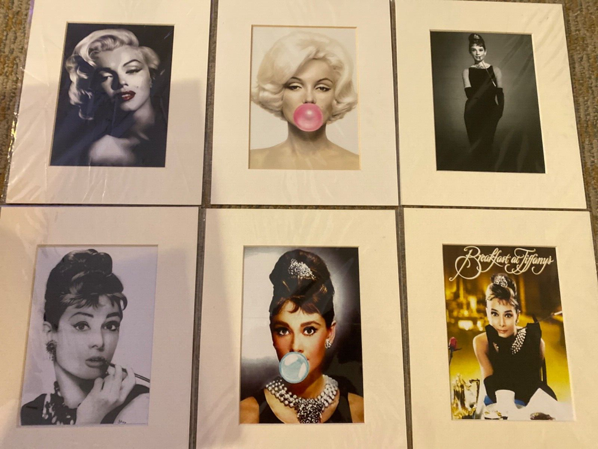 Din A4 Kunstdruck-Set – 3 Motive: Marilyn Monroe, Produktbild-Vorschau 9
