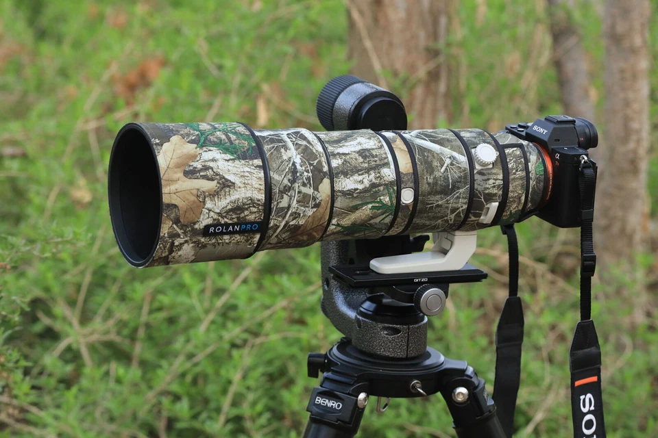 Funda para lente impermeable ROLANPRO para Sony FE 200-600 mm F5,6-6,3 G 14#27#20 Foto 2 de 4