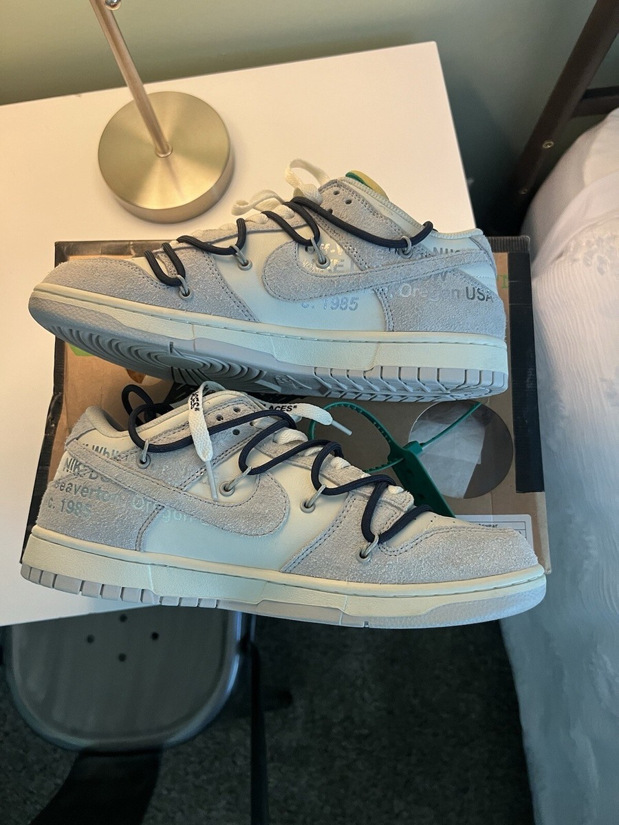 Size 10.5 - Nike Off-White x Dunk Low Lot 20 of 50 195240905212| eBay