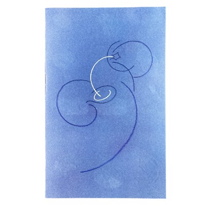 Eduardo Arroyo Ulysses Illustrated Bookplate Art Print 7.75 x 12.5  Blue Joyce