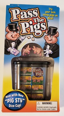 その他 Pass The Pig Board Game Pass the Pigs: The Classic Party Game Great travel Game Kids