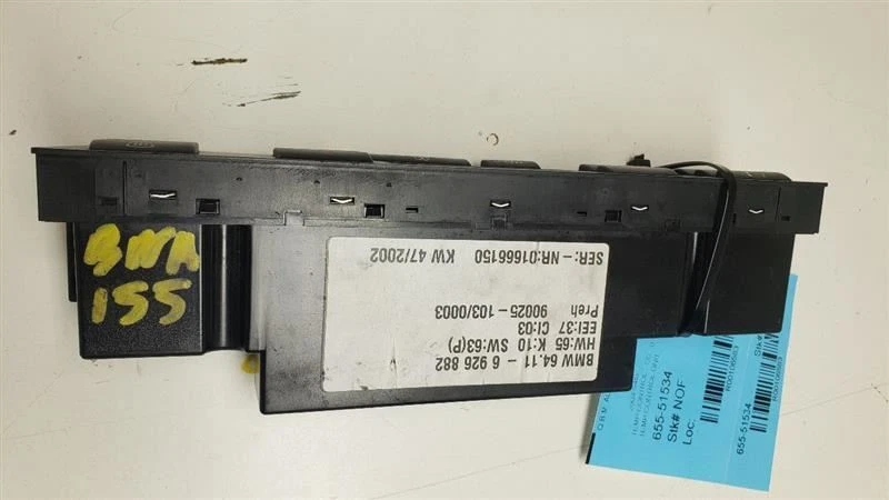 BMW 545I 2004 unidad de control de temperatura Foto 2 de 4