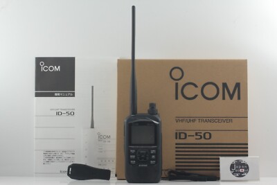 Icom ID-50 144/430MHz 5W Digital Walkie Talkie Built-in GPS Receiver