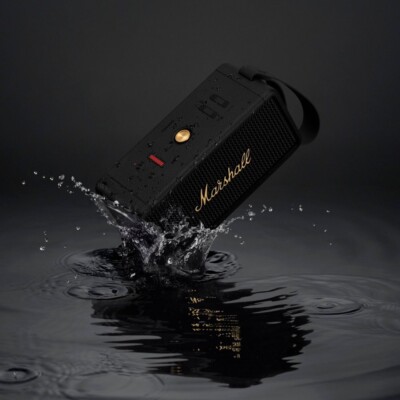 Marshall Middleton Water-Resistant Bluetooth Portable Speaker