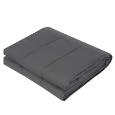 Weighted Blanket Full Size Asleep Faster 48 x 72" 15lbs Promote Sleep
