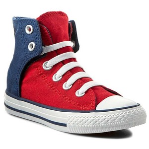youth red high top converse