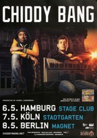 Chiddy Bang - Breakfast, Tour 2012 | Konzertplakat | Poster