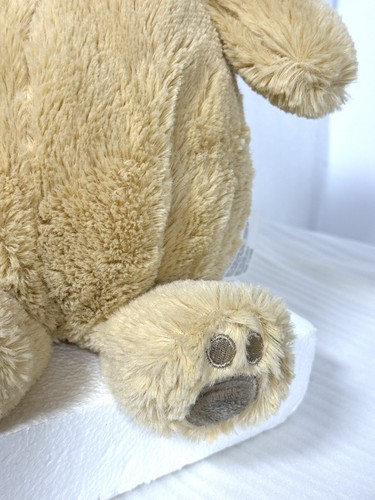 LITTLE MIRACLES MARRÓN BEIGE CACHORRO PERRO REDONDO PELUCHE PELUCHE SUAVE Fat Tummy 13” - Imagen 4 de 14
