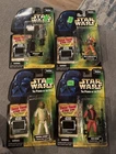 Star Wars: Power Of The Force Collection 2 Freeze Frame  4 Action Figure Lot!