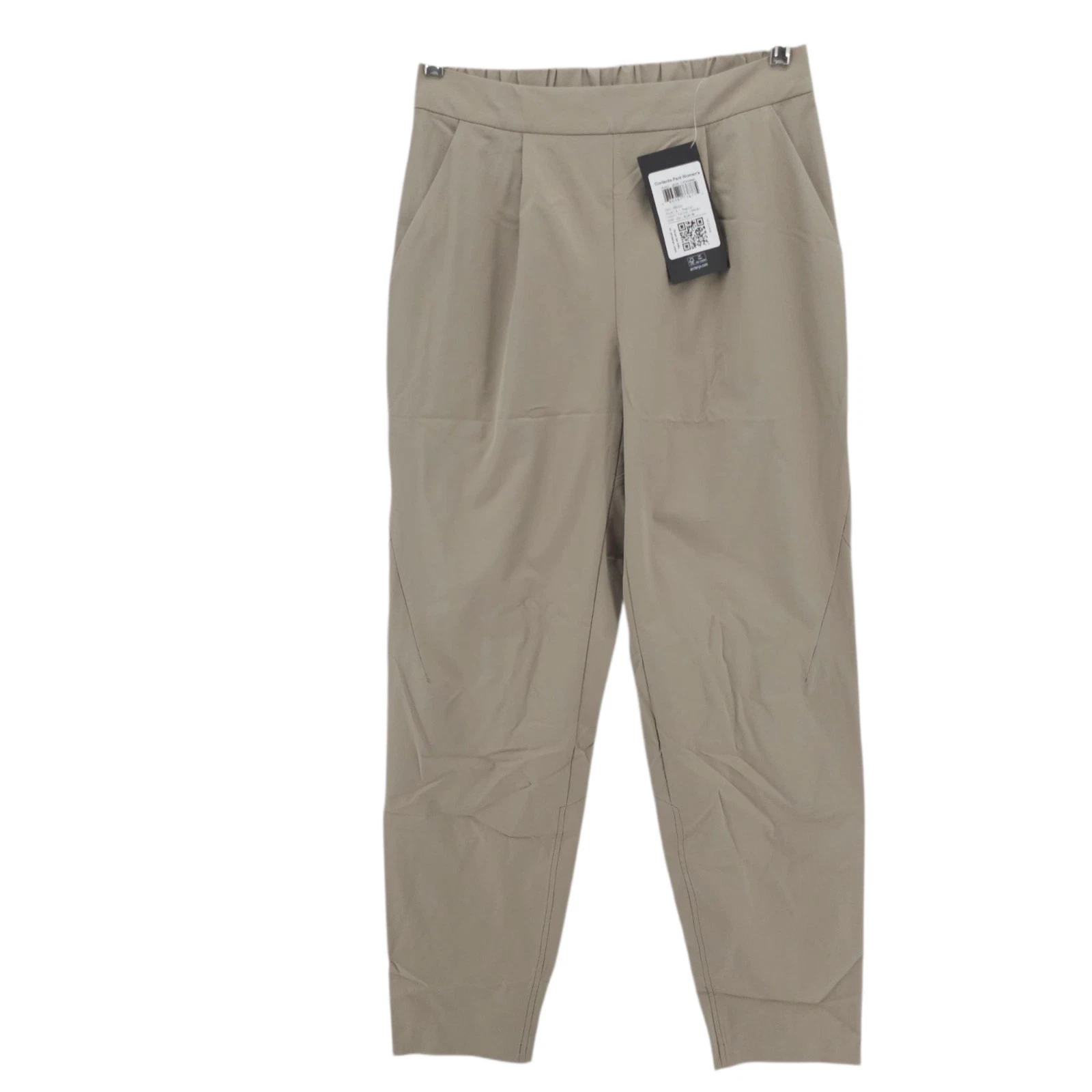 NWT ARC'TERYX Contenta Pant Women's Fallow Beige Hiking Outdoor Pull On Size 4