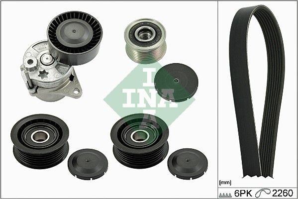 Ina 529 0115 20 Keilrippenriemensatz FüR MERCEDES-BENZ-image