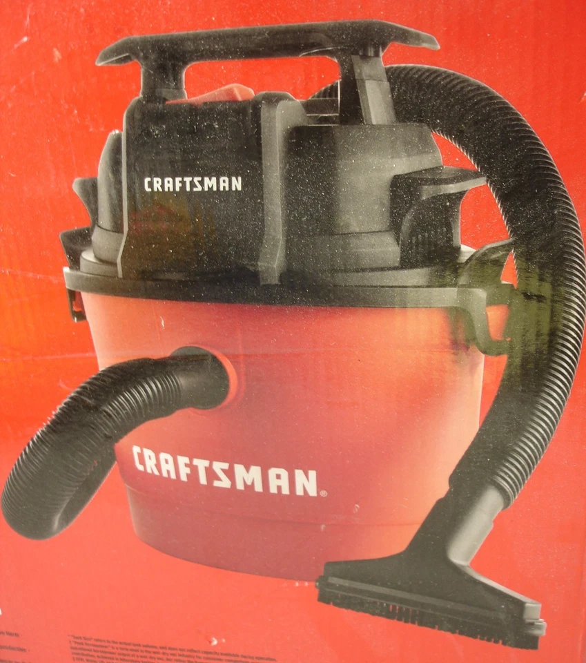 CRAFTSMAN 2.5-Gallons 2-HP Corded Wet/Dry Shop Vacuum with Accessories Included - Image 2 of 4