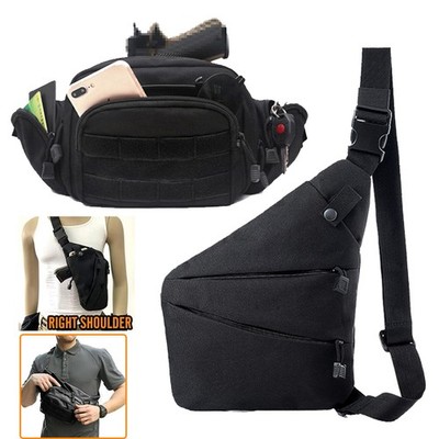 Men's Women's Sling Backpack Anti-theft Shoulder Crossbody Chest Bag Fanny Pack