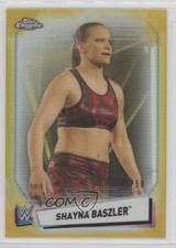 2021 Topps Chrome WWE Gold Refractor 35/50 Shayna Baszler #40 1m8