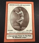 1976 Motorola - Grover Alexander #10 1911-1930