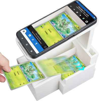 TCG Card Scanner Stand for Quick Scans   Compatible with Unsleeved & Sleeved Car