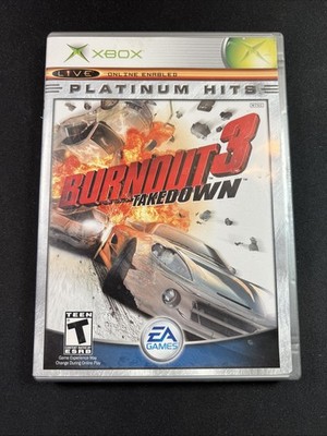 Burnout 3: Takedown Platinum Hits XBOX - CIB