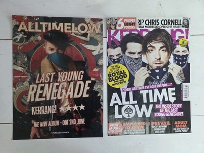  ALL TIME LOW Great UK Articles Clippings N568