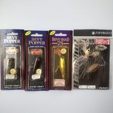 Unopened Lucky Craft Baby Series + Zip Baits Set of 4