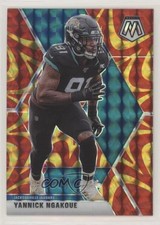 2020 Panini Mosaic Reactive Gold Mosaic Prizm Yannick Ngakoue #103 2k3