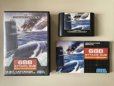 Thumbnail of ebay&reg; auction 257740315679 | 688 Attack Sub - Sega Mega Drive - CiB - Samt OVP und Anleitung
