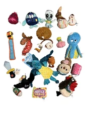 Bark Box Dog Toys Lot Plush Crinkle Squeaker Retired Sets Bundle 20 PCS Lot J