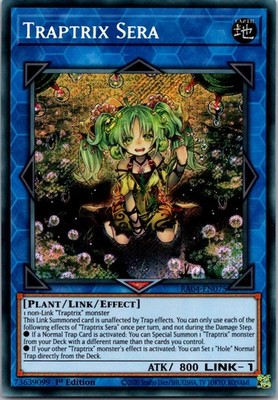 TCG YU GI OH Karte Traptrix Sera (Secret Rare) RA04-EN075 Secret Rare