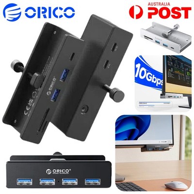 ORICO Multi USB 3.2 Hub 7 Port High Speed Smart Splitter Compact Slim Expansion
