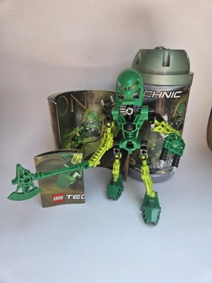 LEGO Bionicle 8535 Lewa Toa Mata 2001 Complete w/ Canister & Manual