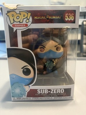 Funko Pop! Vinyl: Mortal Kombat - Sub-Zero #536 BOX DAMAGE