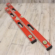 2PC- Box Beam Level Set 36" & 48" Aluminum Construction, Double View, Verti-Site