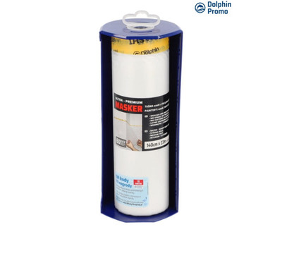Blue Dolphin WASHI Masker Set Abdeckfolie mit Band und Dispenser