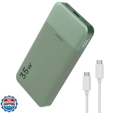 JUOVI Power Bank Fast Charging 10000mAh 35W Portable Charger Small Battery Pa