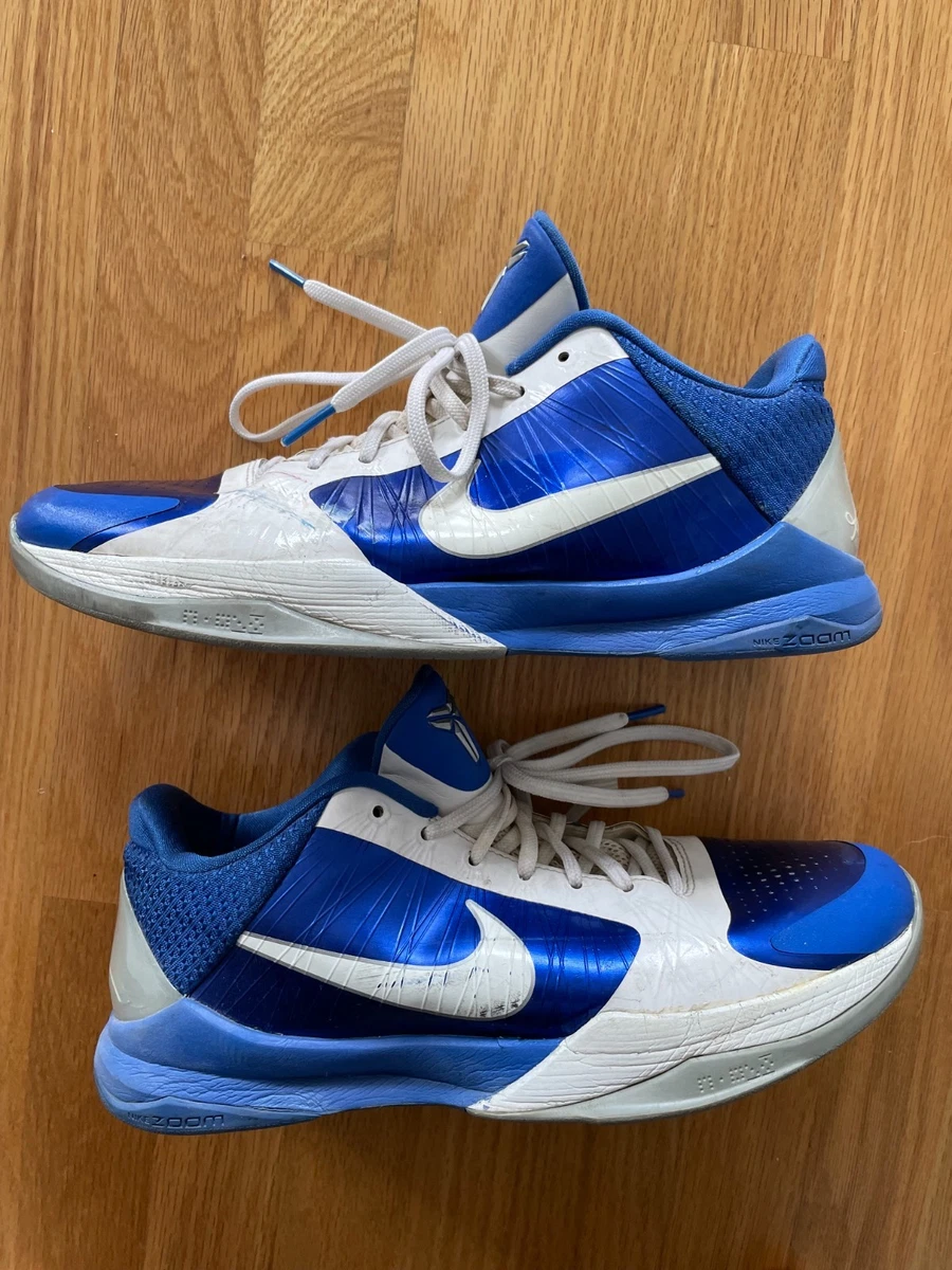 Nike Zoom Kobe 5 TB White Varsity Royal for Sale | Authenticity