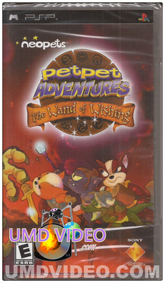 PSP UMD Spiel - Neopets PetPet Adventures - Der Zauberstab der Wünsche (Original)