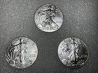 Lot of 3~  2017 AMERICAN SILVER EAGLES….PERFECTO….
