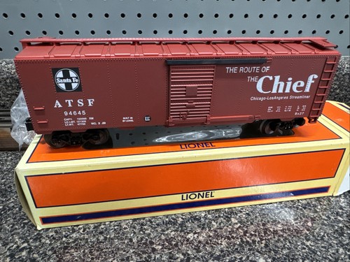 Trenes modelo Lionel 6-17244 Santa Fe SF Chief Boxcar LN Lionel