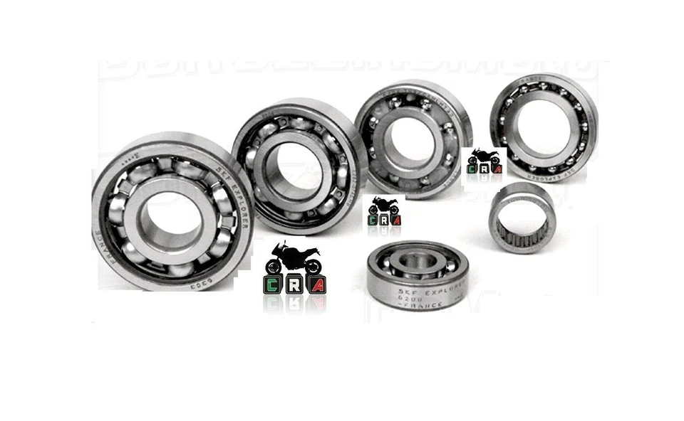 Renovation Complet Roulements SKF Arbre Moteur Roue Pour Vespa Pk 50 S XL HP N - Photo 1/1