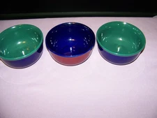 RARE Lindt Stymeist Colorways 5" bowl SET OF 3  Japan