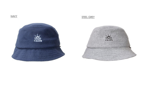 SALE - HUF CROWN POLAR FLEECE BUCKET HAT HT00596